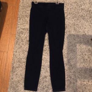 Nine West navy pull on skinny pants